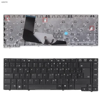 SP Клавиатура за лаптоп HP EliteBook 8440P 8440W ЧЕРНО, без стик