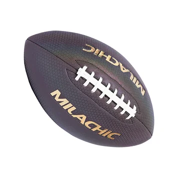 Размер 6 на Топка за американски футбол и ръгби Footbll Състезателен Тренировъчен Център на топка за ръгби Отборните спортове Отразяваща топка за ръгби
