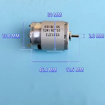 Johnson Electric, Micro 395 Мотор Dc 12-25 На 11 000 об./мин. Високоскоростен Силна Магнитна Ръчна Бормашина С Голям Въртящ Момент