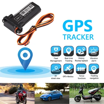 Автомобилна мини-локатор Водоустойчив авто позиционер GPS 200 ма Устройство за позициониране GPS/ GPRS/ GSM / SMS за автомобил, мотоциклет на превозното средство