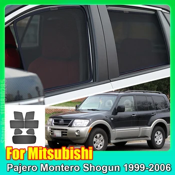 За Mitsubishi Pajero Montero Shogun 1999-2006, сенника на прозореца на колата, на предната страна на предното стъкло на задната странична шторка, козирка