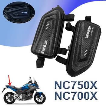 За HONDA NC700 750 NC700S 750 S NC700X NC750X мотоциклетът модифицирана странична чанта водоустойчива триъгълна странична чанта hard shell bag