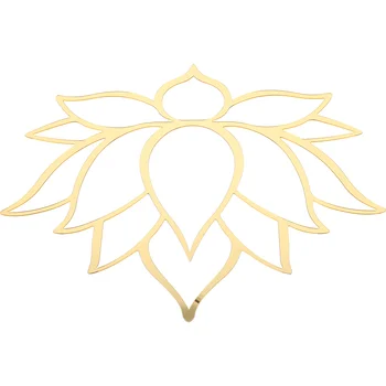 Апликация Lotus-Рефлексен Стикер за стена, Картини, Стикери, Акрилни, декоративни стикери