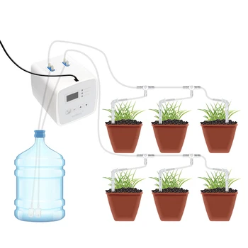 Градински самополивающийся помпа, Автоматичен таймер за поливане, интелигентен контролер за напояване, система за капково напояване, определени за цветя