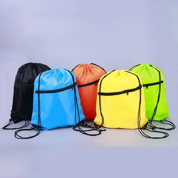 Търговия на едро с 500 бр. /лот, чанти за пазаруване от полиестер 190 т, раница със собственото си лого, чанта за съвсем малък, подарък еко-чанти-тоут