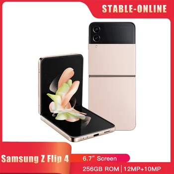 Оригинален 90% чисто Нов Samsung Galaxy Z Flip 4 F721N 5G Мобилен Телефон 6,7