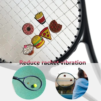 2023 Нова тенис ракета Silcone за сандвичи с бисквити и пончиками, амортисьор за вибрациите, амортисьори за тенис ракети, директна доставка