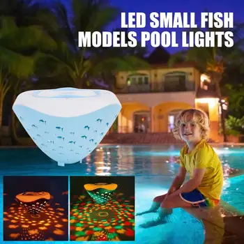 Плаващи фенери за басейна, 4 цвята, 5 Режима на работа, светещи, гореща вана, Декоративни подводни фенери, Аксесоари за басейна