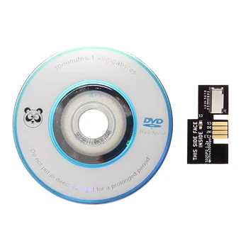 Подмяна на Адаптер SD2SP2 TF Card Reader + Швейцарски Bootable Диск, Mini DVD, Аксесоари за Nintend Gamecube NTSC