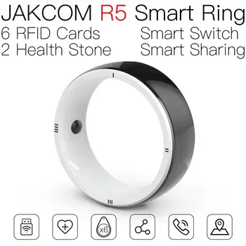 JAKCOM R5 Smart Пръстен за мъже и жени, четец em-карти с честота 125 khz, програмист rfid-зона 1, виси етикет с идентификационными стаи, издател на дрехи 9654 против
