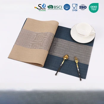 Тъкани черги по скандинавски, японски стил Ins, подложки от PVC за декорация и защита на обедната маса
