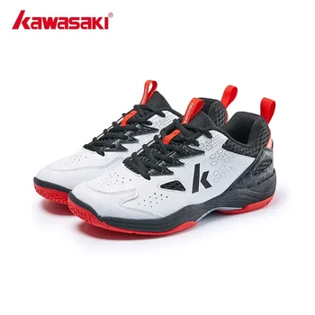 2023 нови мъжки и дамски обувки за бадминтон Kawasaki, дишащи высокоэластичные нескользящие спортни маратонки, тенис обувки K2B50