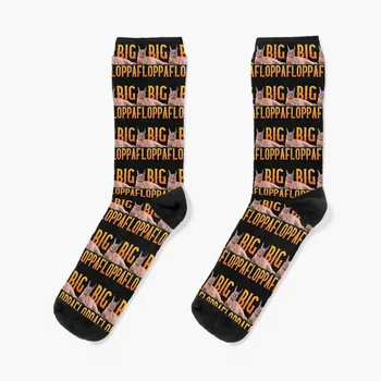 Забавни чорапи Big Floppa топли зимни модни професионални чорапи за джогинг луд за момичета мъжки