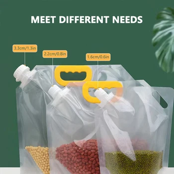 Запечатан пакет за зърно, влагоустойчив, отговарят на високи Органайзер за защита от насекоми, Преносим чанта за съхранение на хранителни продукти, Прозрачна чанта за опаковане на зърно