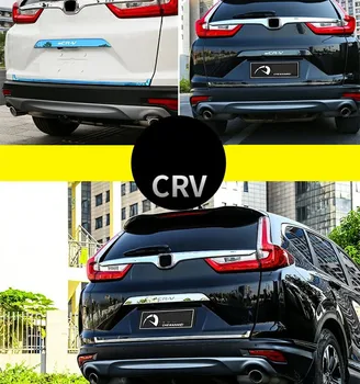 За Honda CRV 2019 2020 5th CR-V Модификация набор от инструменти в багажника Преминете Декоративна рамка Тампон за довършване на интериора Автоаксесоари