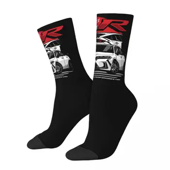 Мъжки чорапи за екипажа на спортни автомобили Classic Type R 2023, японски чорапи за състезателни автомобили